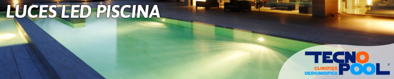 Luces led piscina